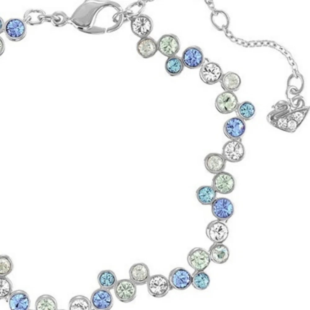 Swarovsky Fidelity Blue and Clear Bracelet - Picture 5 of 5